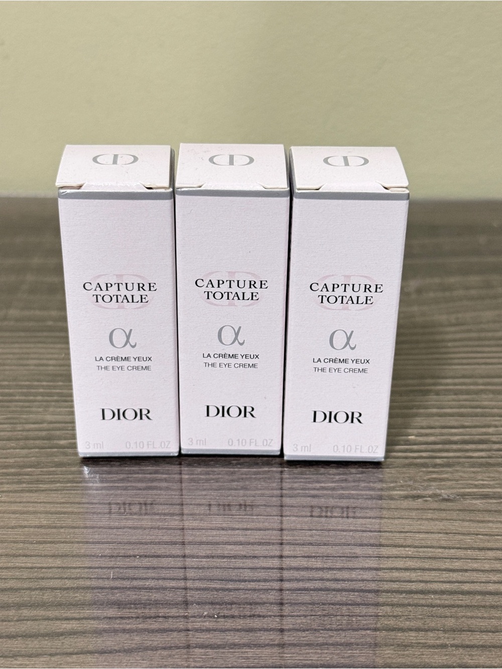 Dior Capture Totale Eye Cream sample 3ml*3
